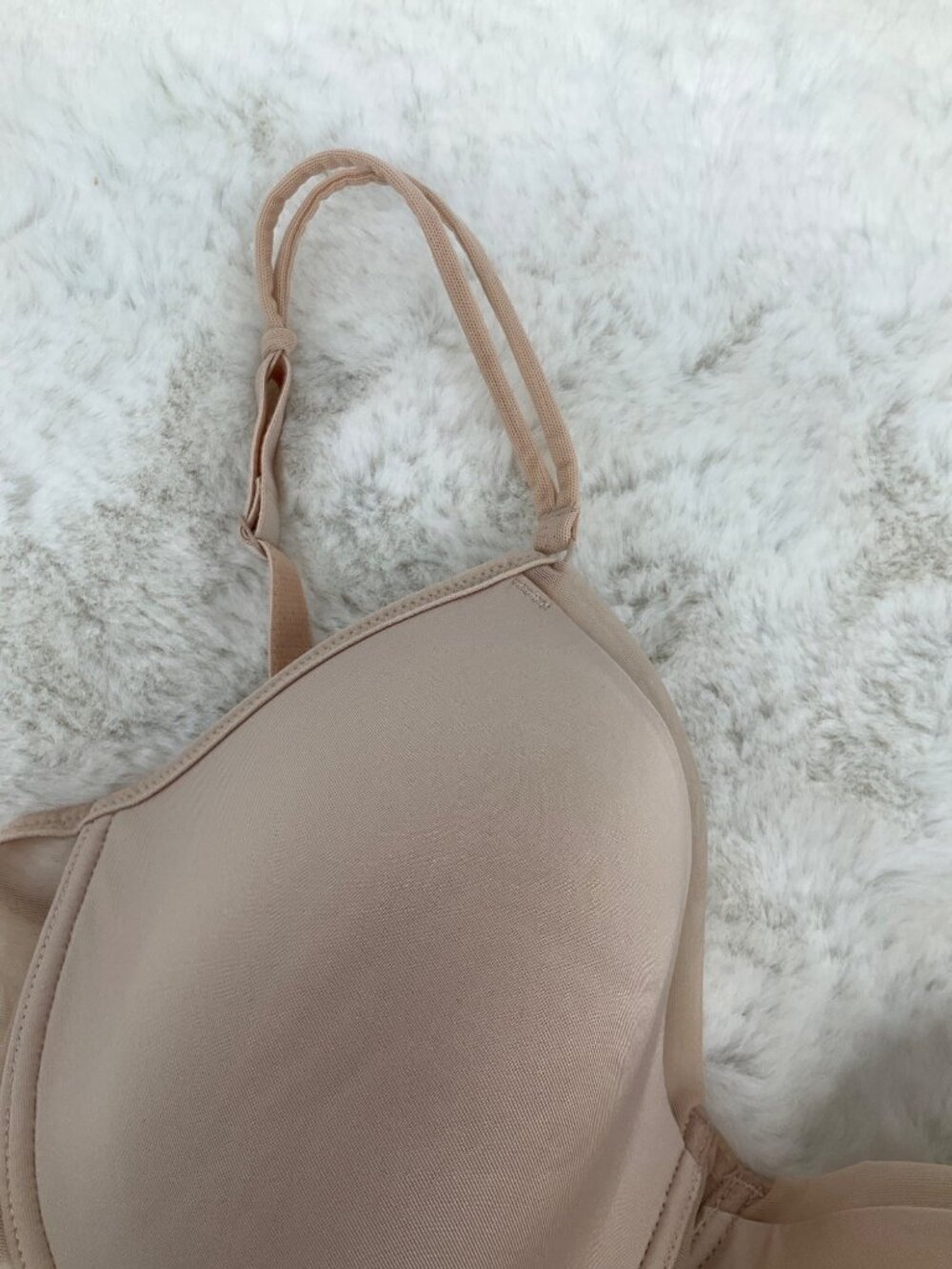Wacoal size 36D #85307 Inside Edit T-shirt Bra Nude NEW - Picture 5 of 7